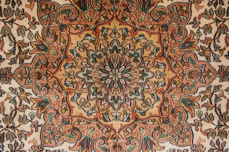 Jedwabny dywan - Kashmir Silk - 295 x 173 cm - beżowy