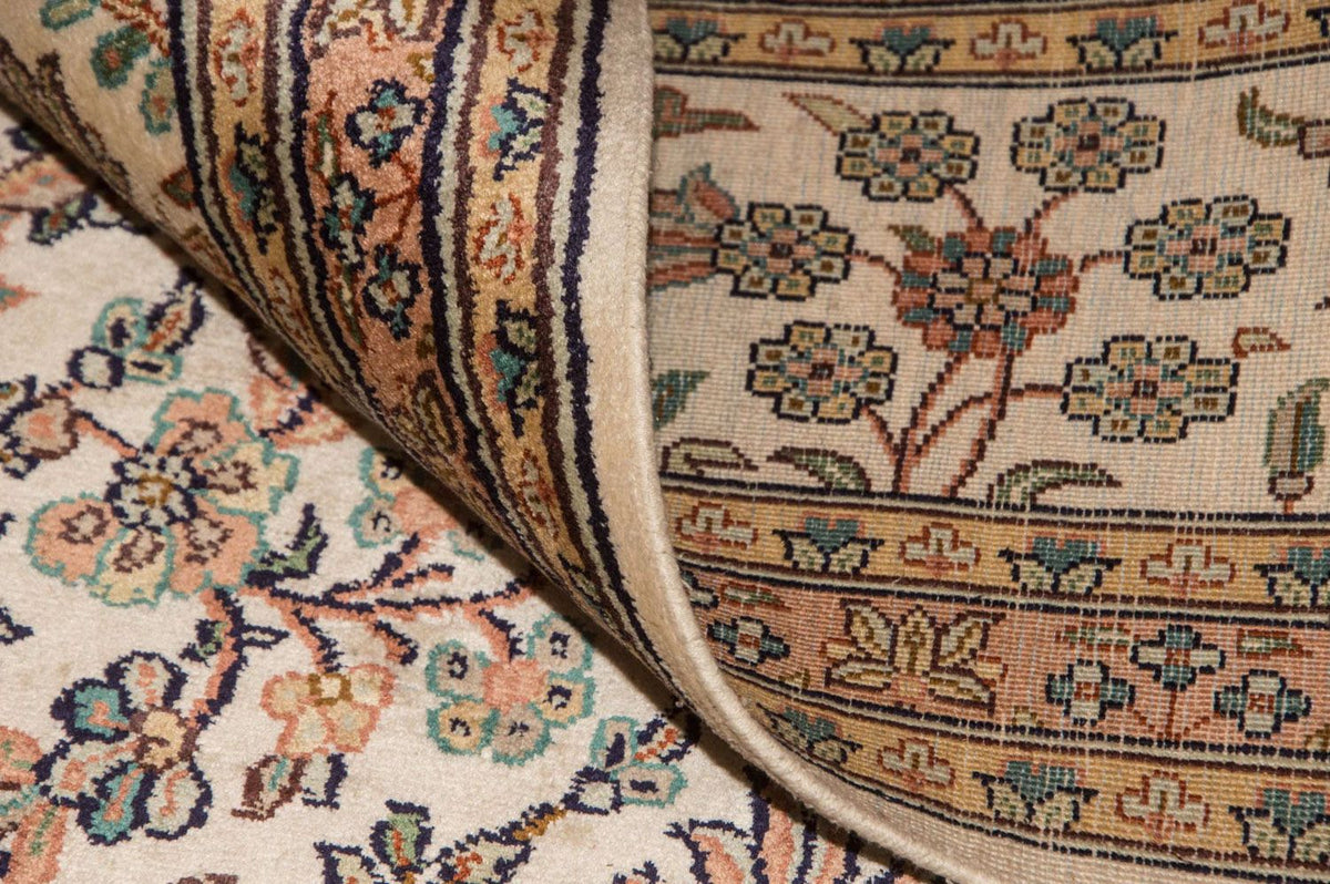 Jedwabny dywan - Kashmir Silk - 295 x 173 cm - beżowy