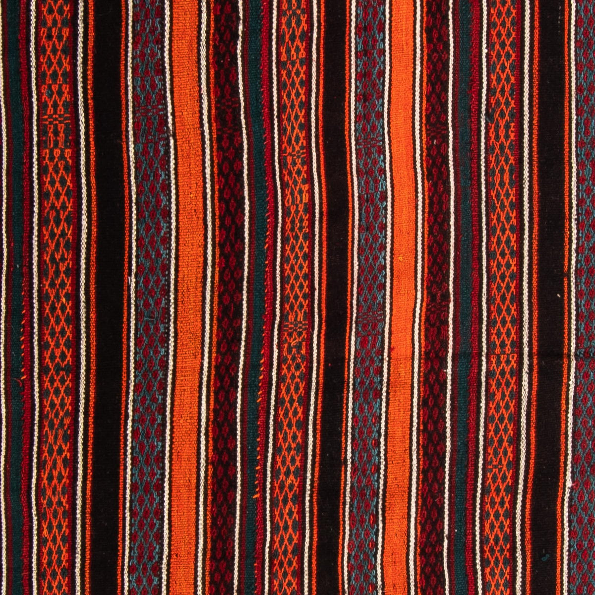 Dywan Kelim - Stary - 220 x 155 cm - wielokolorowy