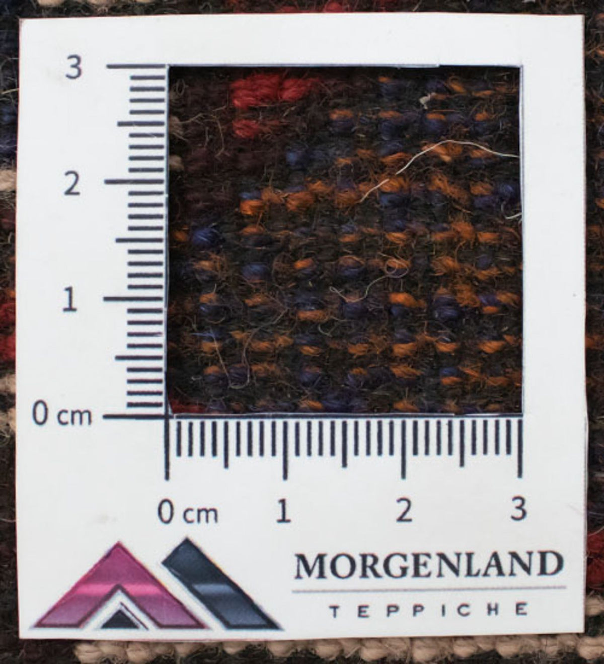 Dywan beludżycki - 134 x 79 cm - niebieski