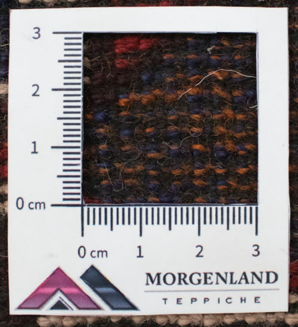 Dywan beludżycki - 134 x 79 cm - niebieski