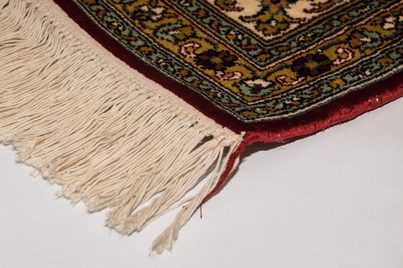 Jedwab kaszmirski Dywan 216x153cm - Dywan orientalny