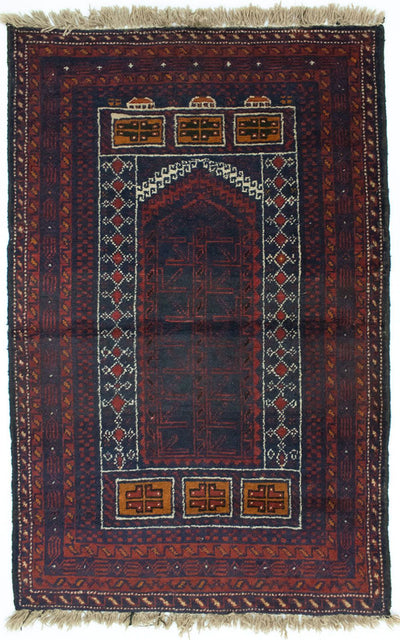 Dywan beludżycki 84x139cm - Dywan orientalny