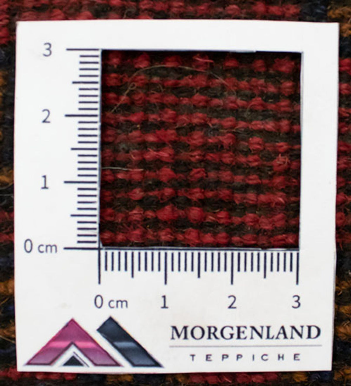 Dywan beludżycki - 129 x 74 cm - czerwony