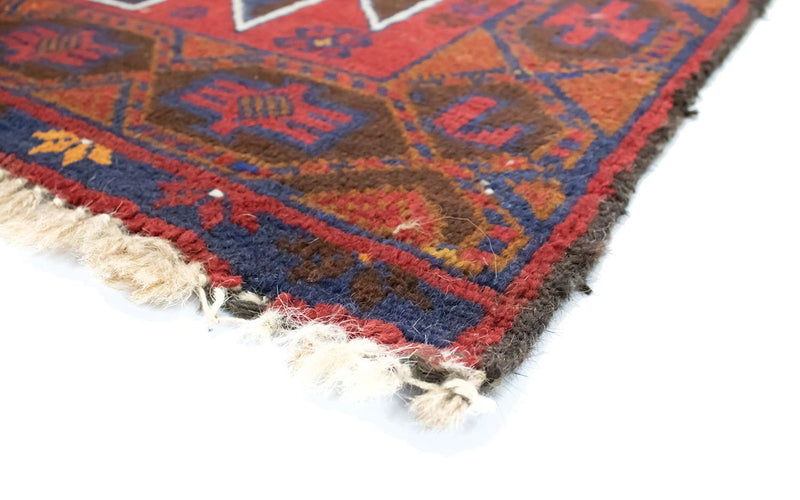 Dywan beludżycki - 133 x 79 cm - czerwony