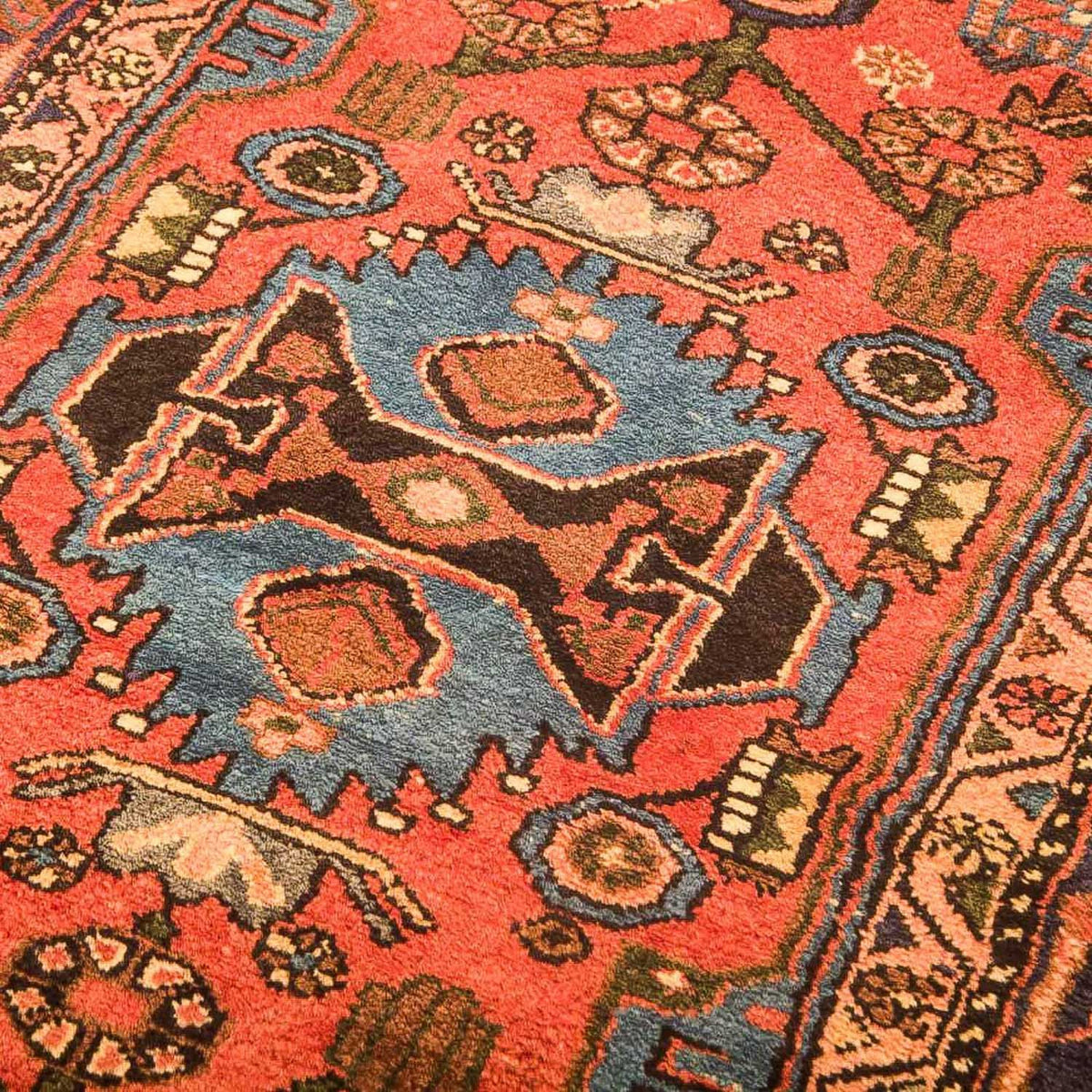 Perski dywan - Nomadyczny - 175 x 109 cm - wielokolorowy