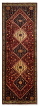 Biegacz Perski dywan - Nomadyczny - 278 x 92 cm - czerwony