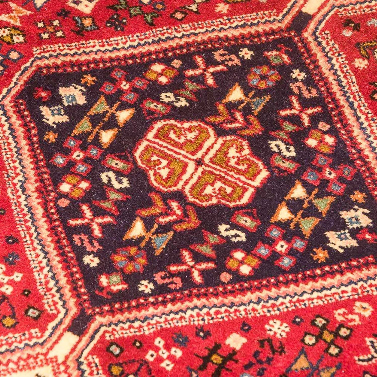 Biegacz Perski dywan - Nomadyczny - 278 x 92 cm - czerwony