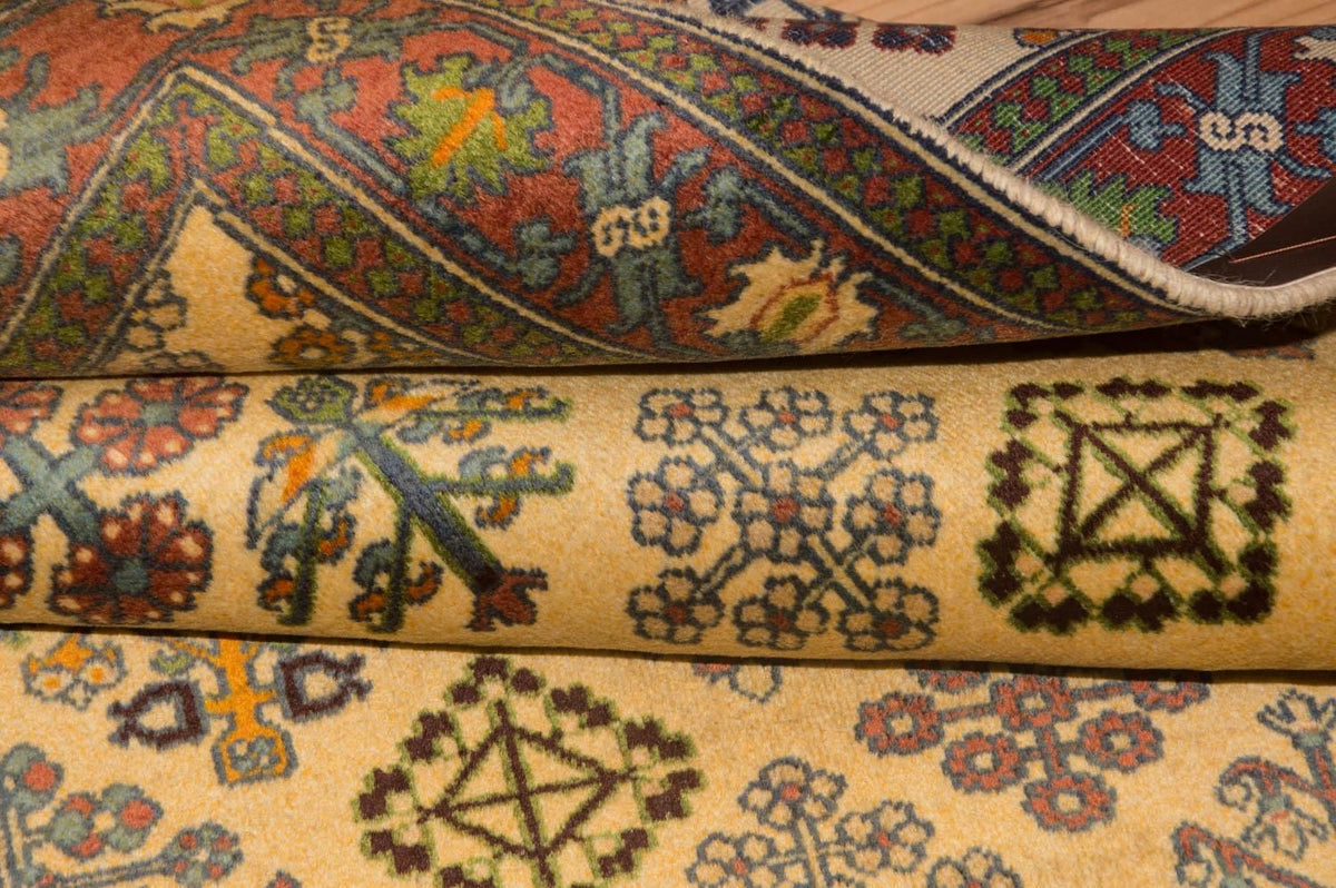 Dywan turkmeński - 157 x 100 cm - złoto