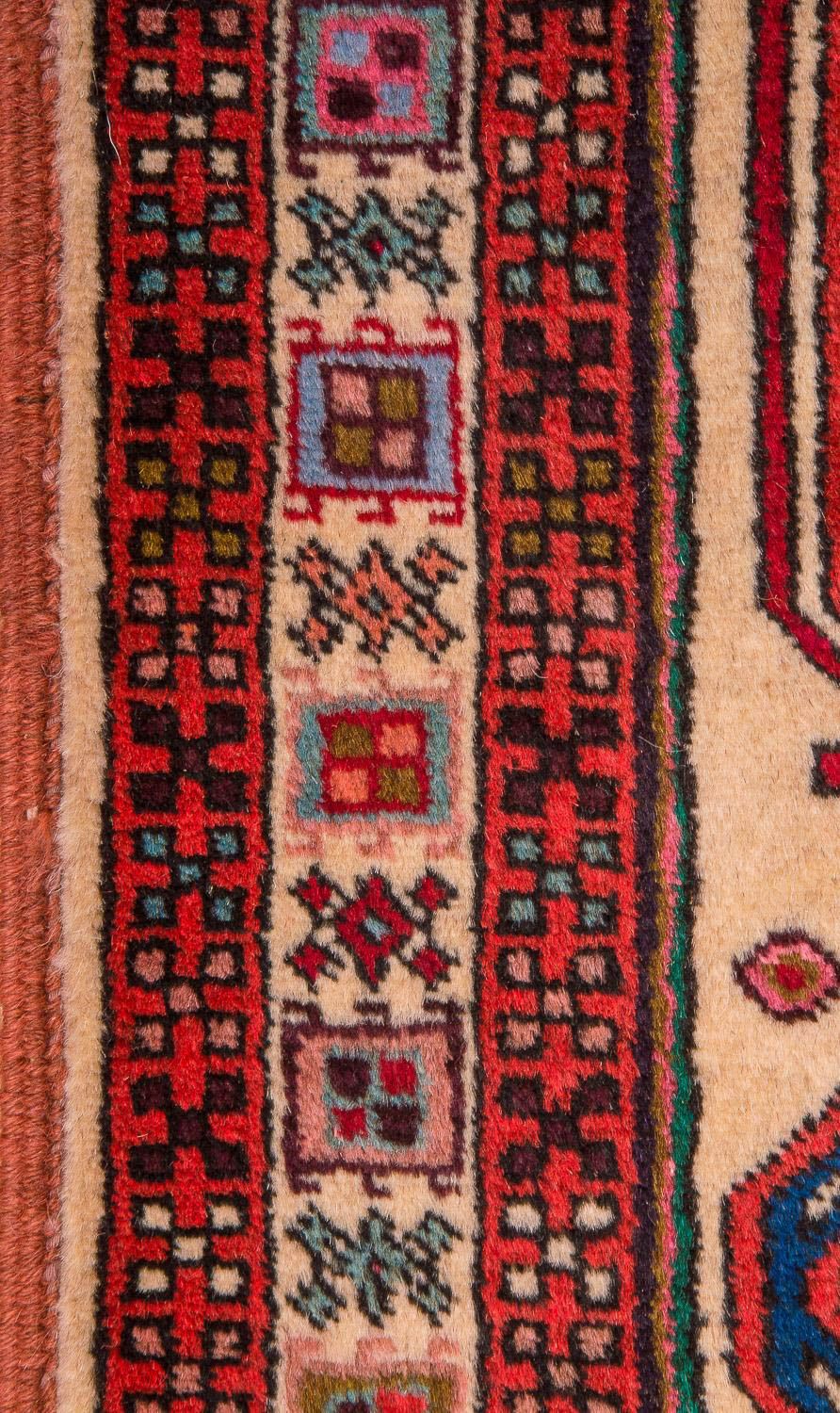 Biegacz Perski dywan - Nomadyczny - 296 x 75 cm - beżowy