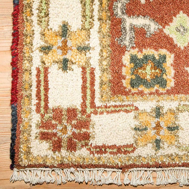 Dywan orientalny - 93 x 64 cm - rdza