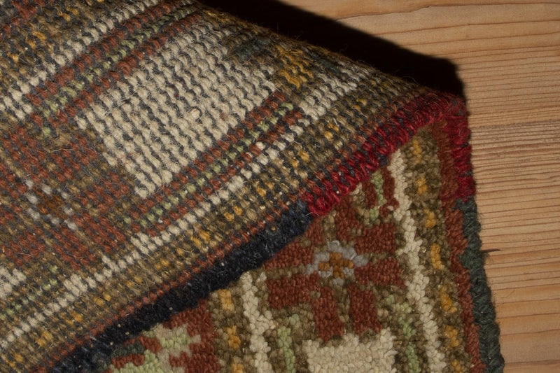 Dywan orientalny - 93 x 64 cm - rdza