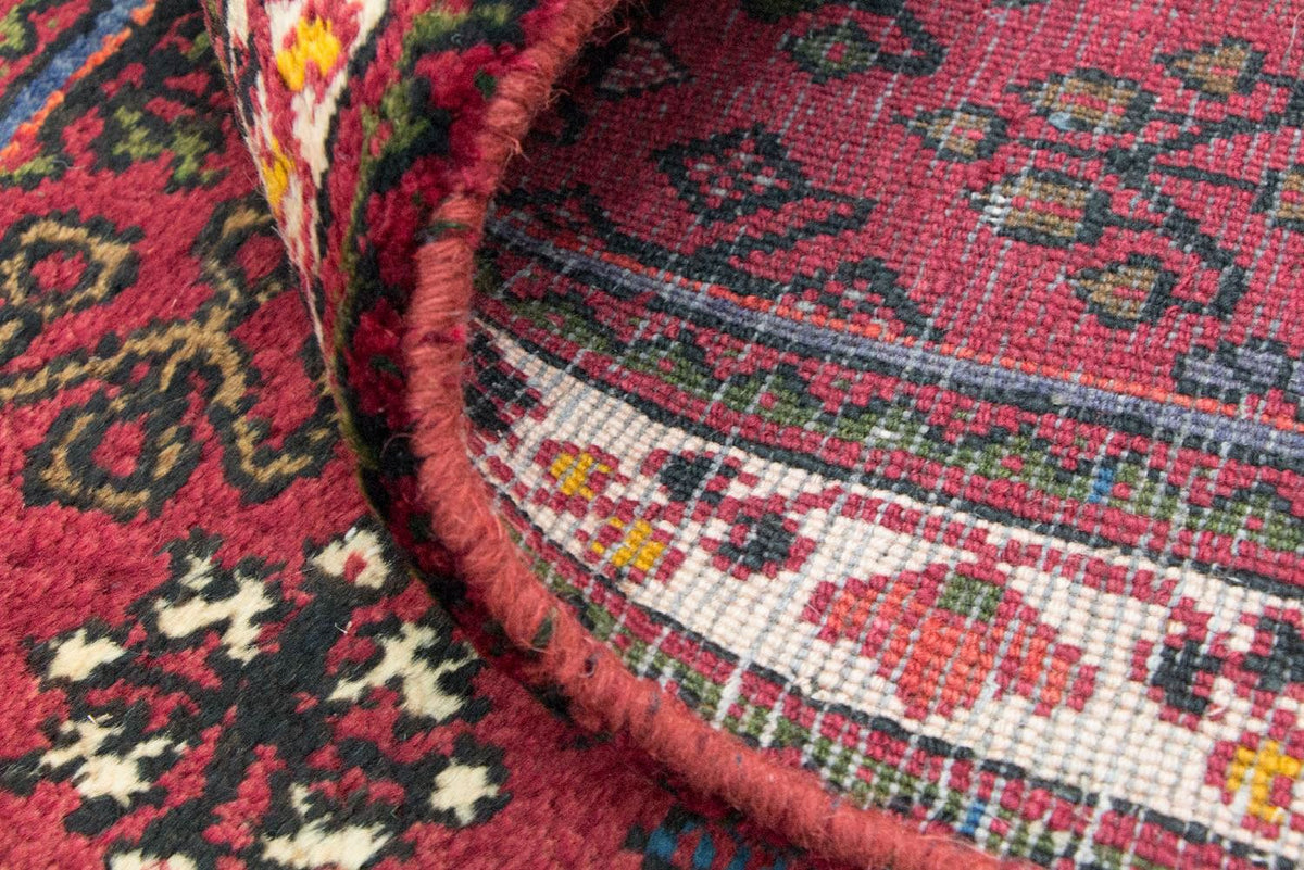 Perski dywan - Nomadyczny - 145 x 92 cm - czerwony