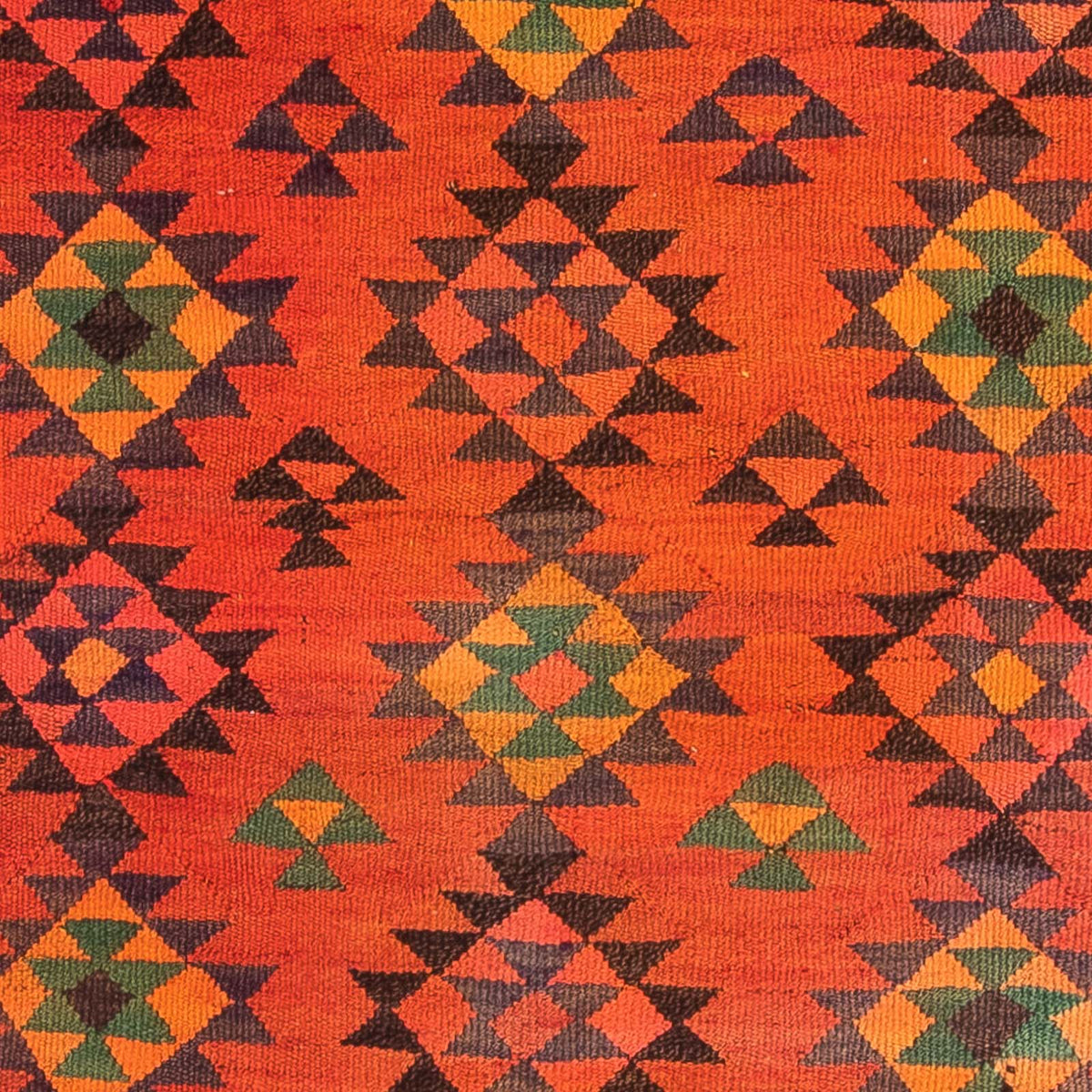 Dywan Kelim - Stary - 250 x 155 cm - wielokolorowy