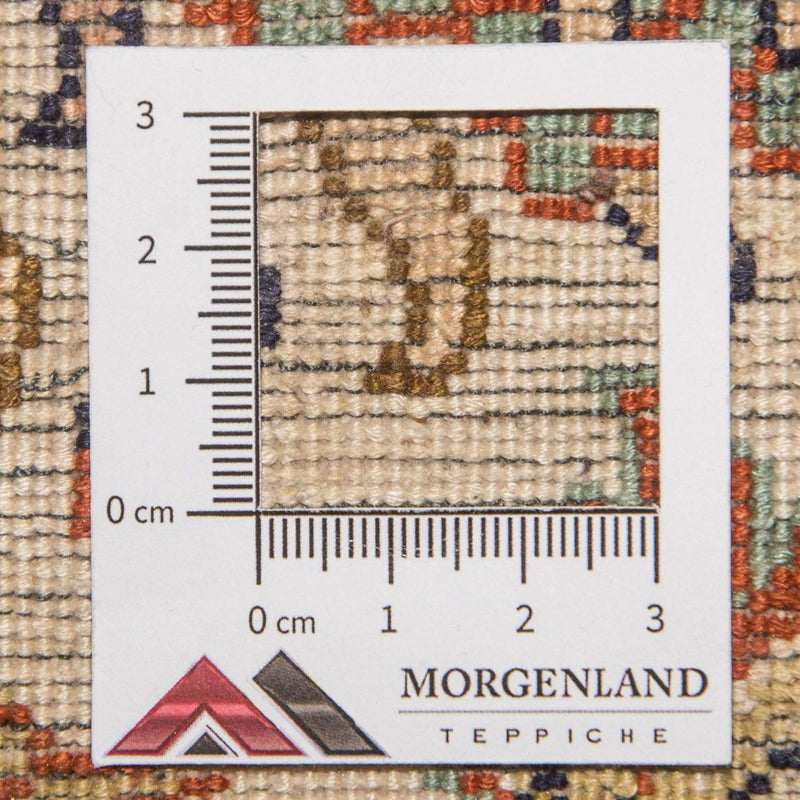 Jedwabny dywan - Kashmir Silk - 285 x 183 cm - ciemnoniebieski