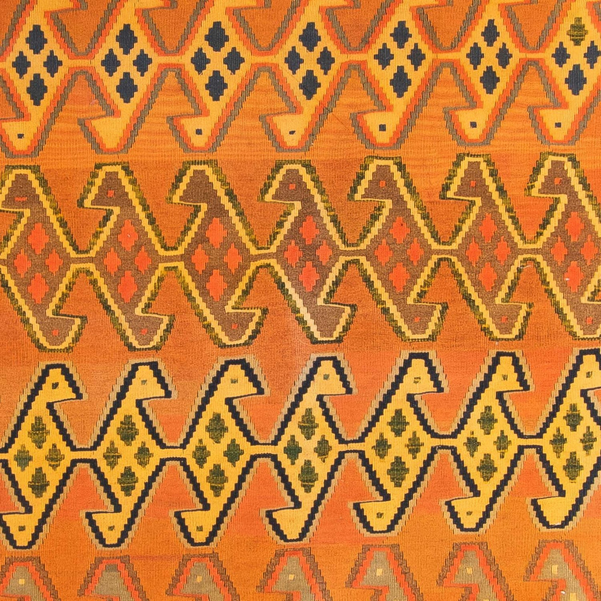 Dywan Kelim - Stary - 250 x 180 cm - wielokolorowy