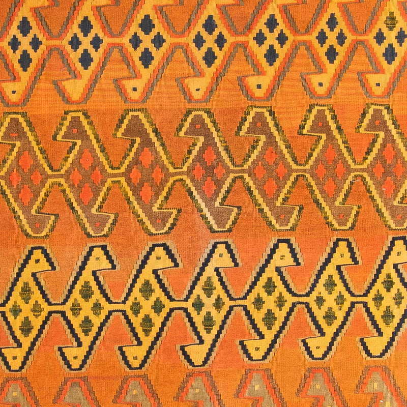 Dywan Kelim - Stary - 250 x 180 cm - wielokolorowy