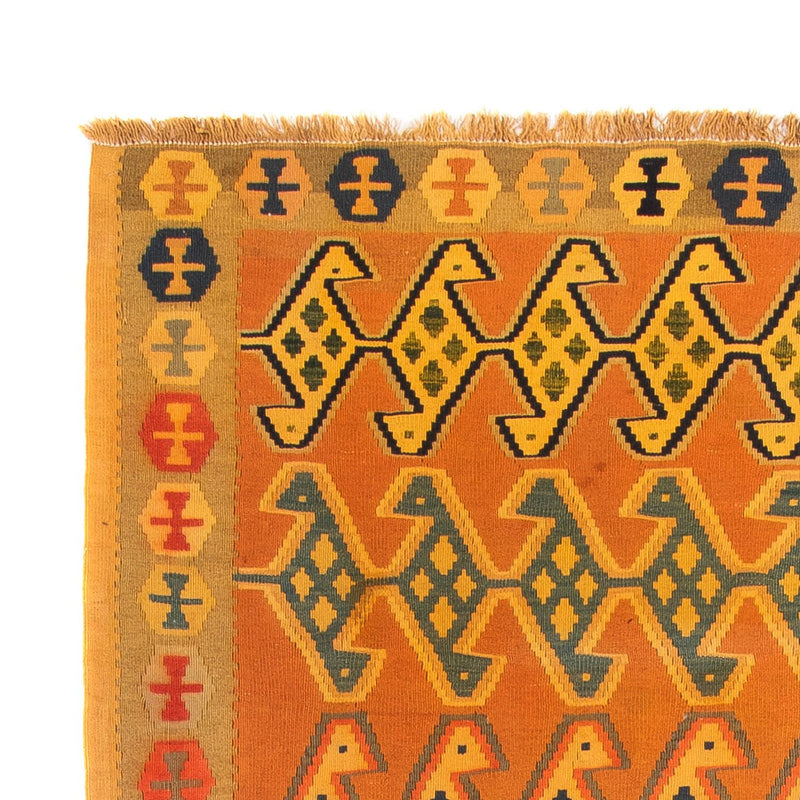 Dywan Kelim - Stary - 250 x 180 cm - wielokolorowy