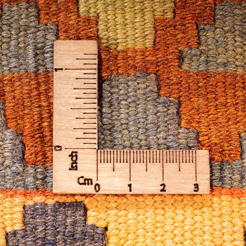 Biegacz Dywan Kelim - Stary - 290 x 140 cm - wielokolorowy