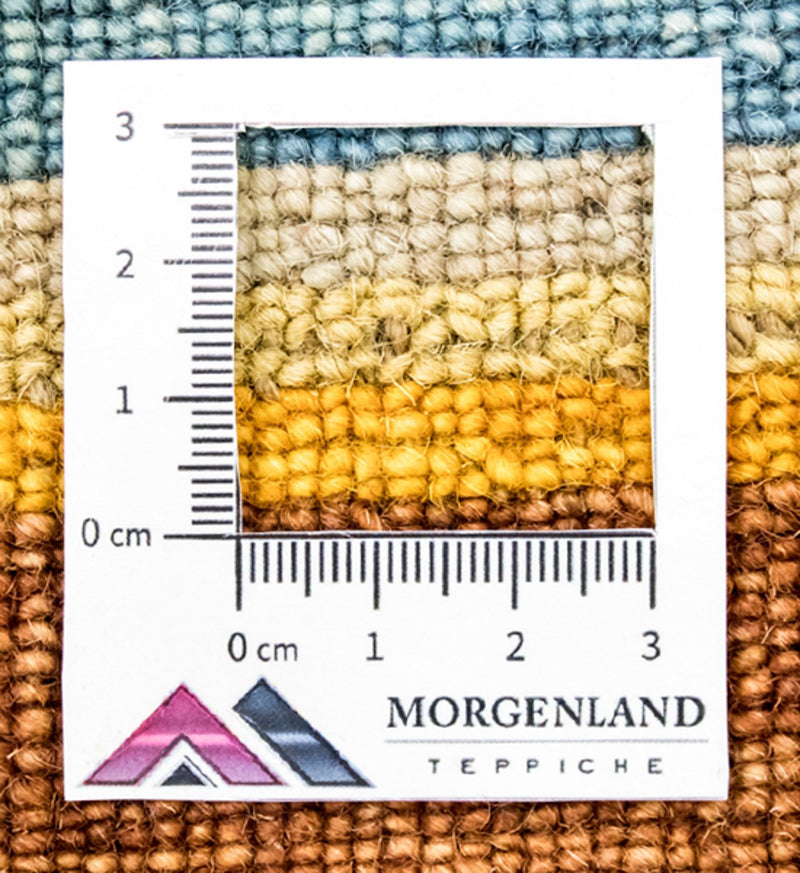 Dywan wełniany - 225 x 162 cm - wielokolorowy