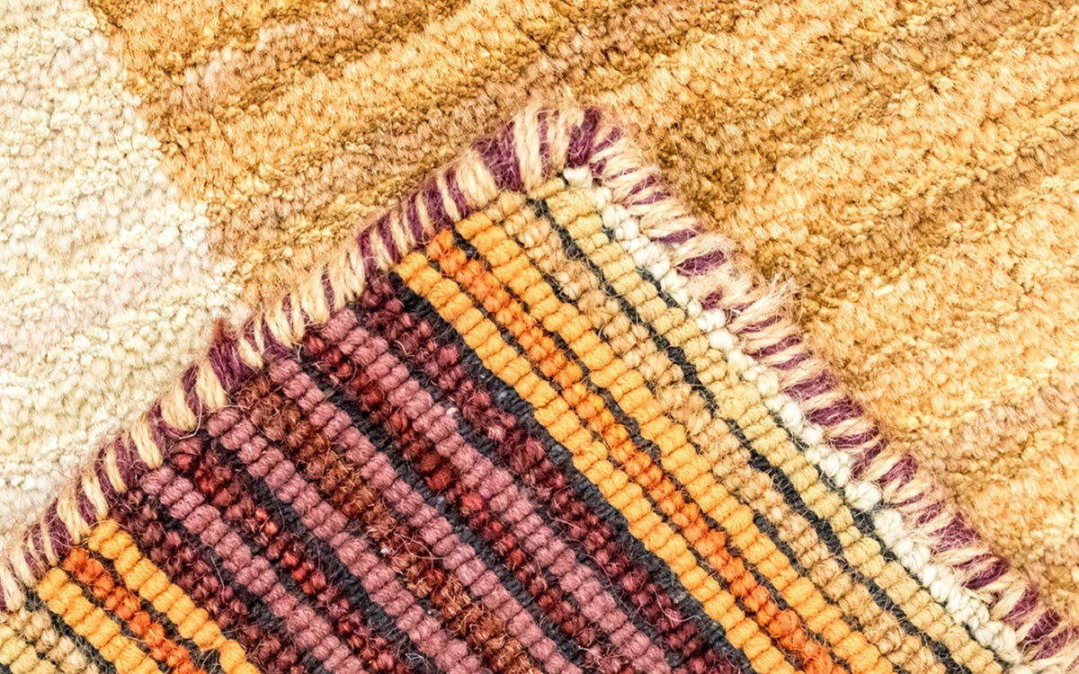 Dywan wełniany - 237 x 154 cm - wielokolorowy