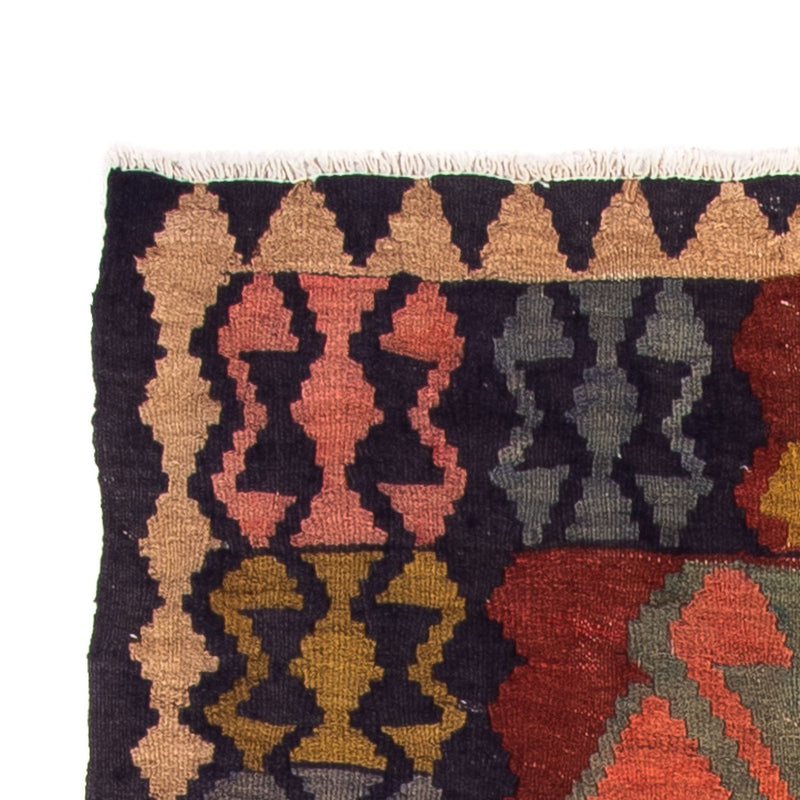 Biegacz Dywan Kelim - Stary - 230 x 110 cm - wielokolorowy