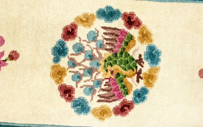 Dywan z Chin - 140 x 70 cm - beżowy