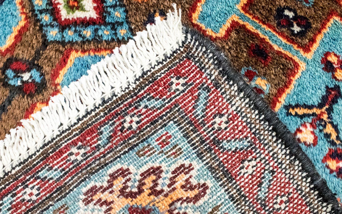 Perski dywan - Nomadyczny - 199 x 130 cm - niebieski