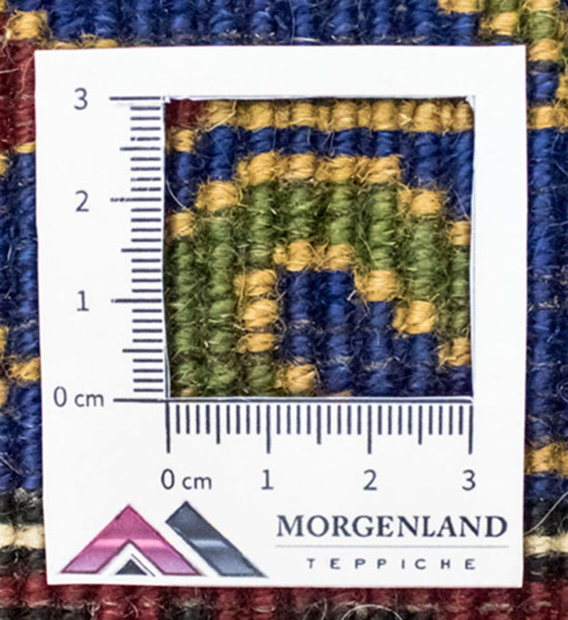 Dywan orientalny - 97 x 56 cm - niebieski