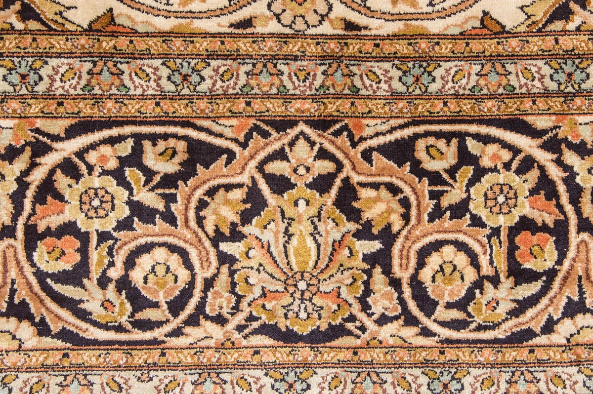 Jedwabny dywan - Kashmir Silk - 342 x 234 cm - beżowy
