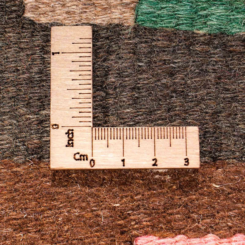 Biegacz Dywan Kelim - Stary - 300 x 150 cm - wielokolorowy