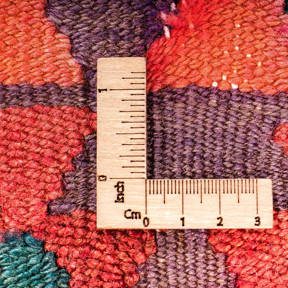 Dywan Kelim - Stary - 290 x 150 cm - wielokolorowy