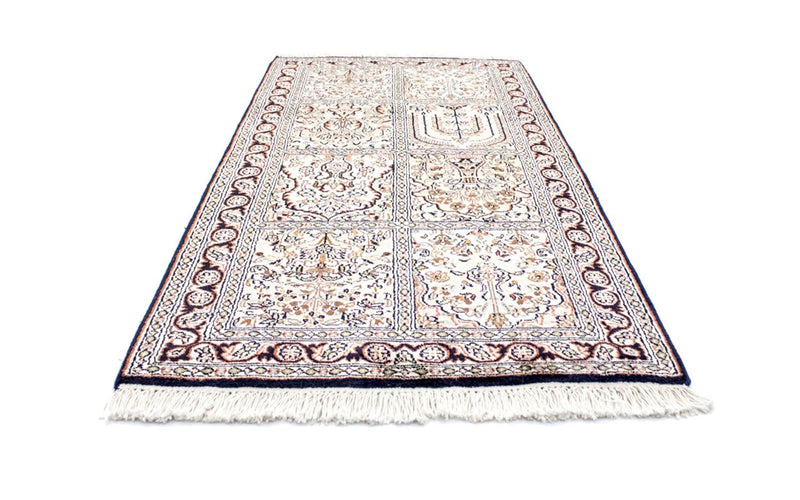 Jedwabny dywan - Kashmir Silk - 124 x 65 cm - wielokolorowy
