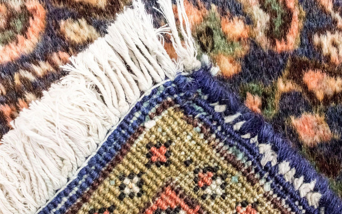 Perski dywan - Nomadyczny - 95 x 68 cm - niebieski