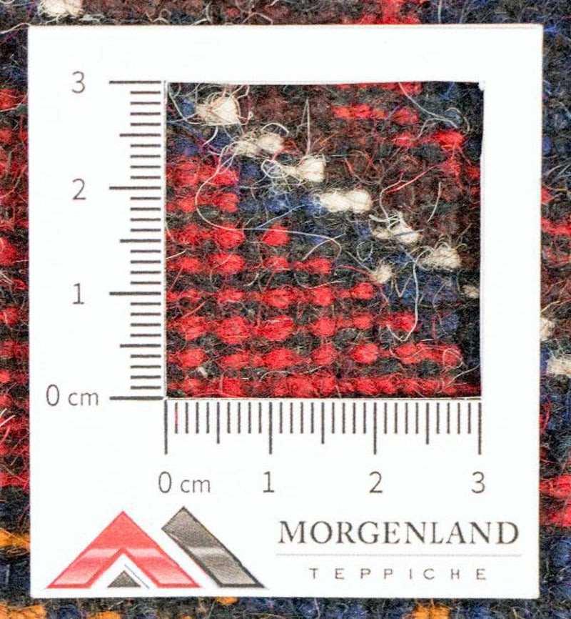 Dywan beludżycki - 125 x 72 cm - czerwony