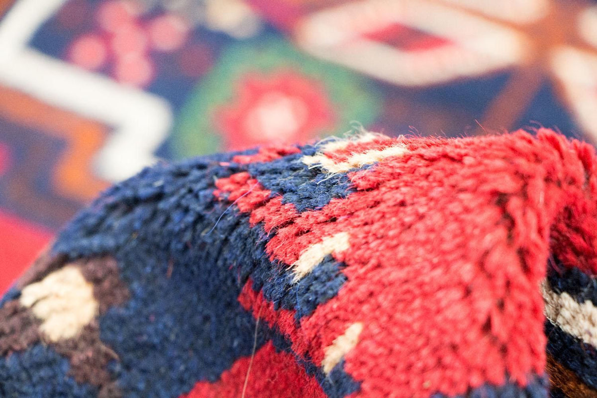 Dywan beludżycki - 126 x 73 cm - czerwony