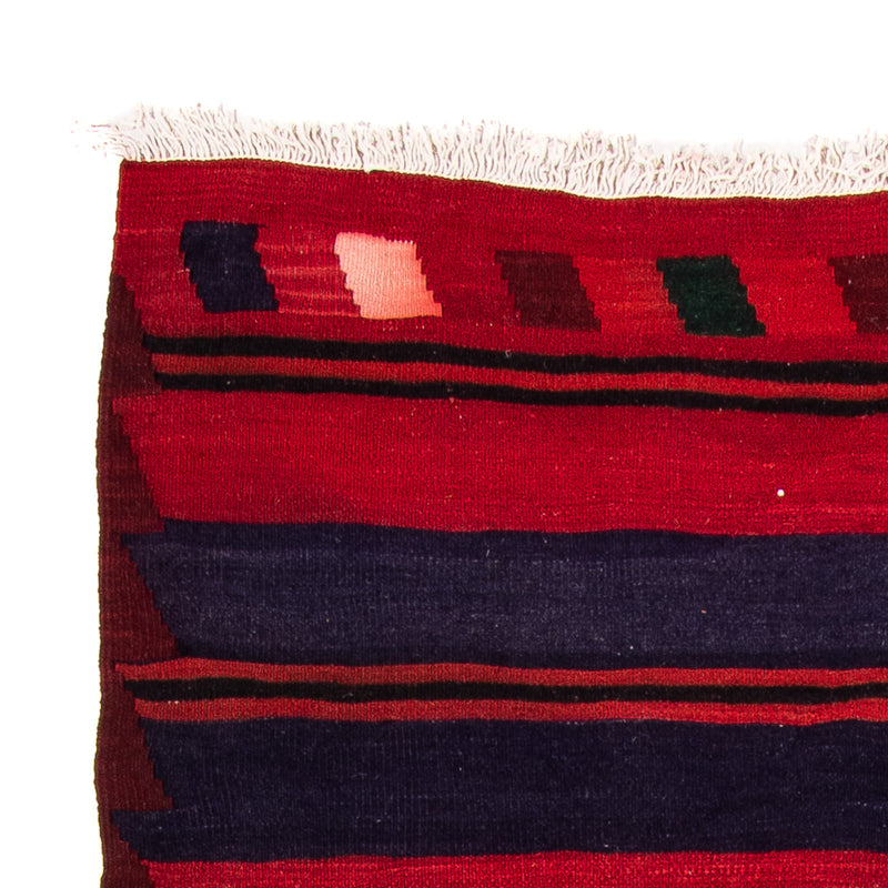 Biegacz Dywan Kelim - Stary - 315 x 155 cm - wielokolorowy