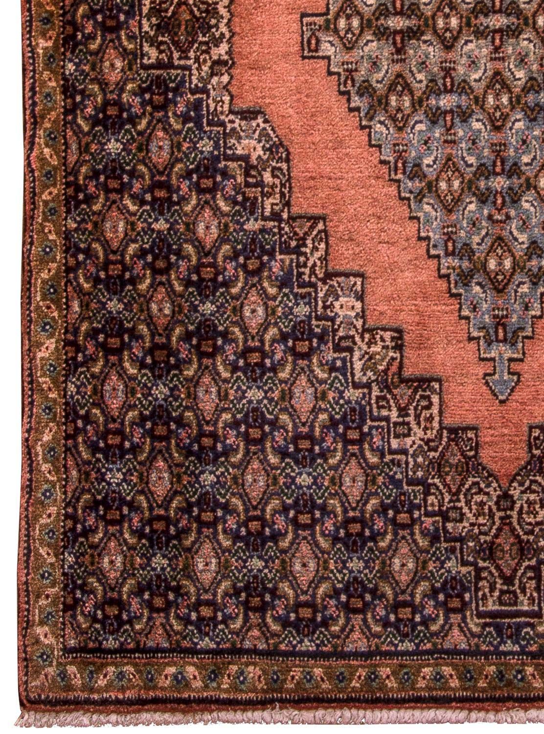 Dywan perski - Klasyczny - 106 x 78 cm - niebieski