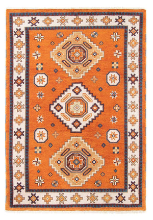 Dywan Ziegler - Kazak - 204 x 147 cm - pomarańczowy