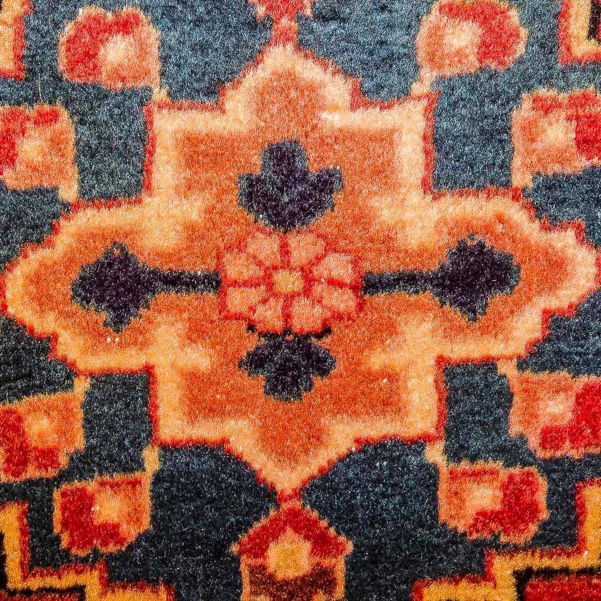 Perski dywan - Nomadyczny - 95 x 68 cm - wielokolorowy