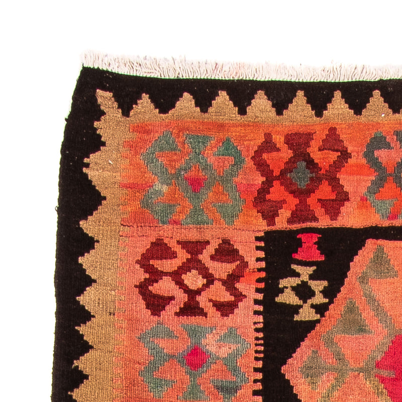 Biegacz Dywan Kelim - Stary - 240 x 117 cm - wielokolorowy