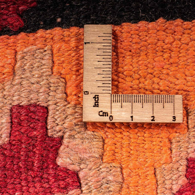 Dywan Kelim - Stary kwadratowy  - 150 x 142 cm - wielokolorowy