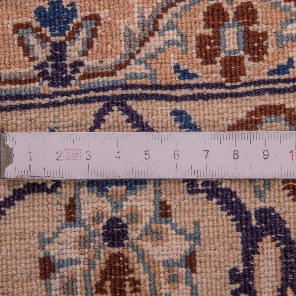 Dywan perski - Nain - Królewski - 204 x 130 cm - ciemnoniebieski