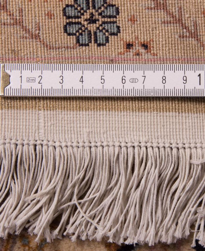 Dywan perski - Tabriz - Królewski - 303 x 202 cm - brązowy