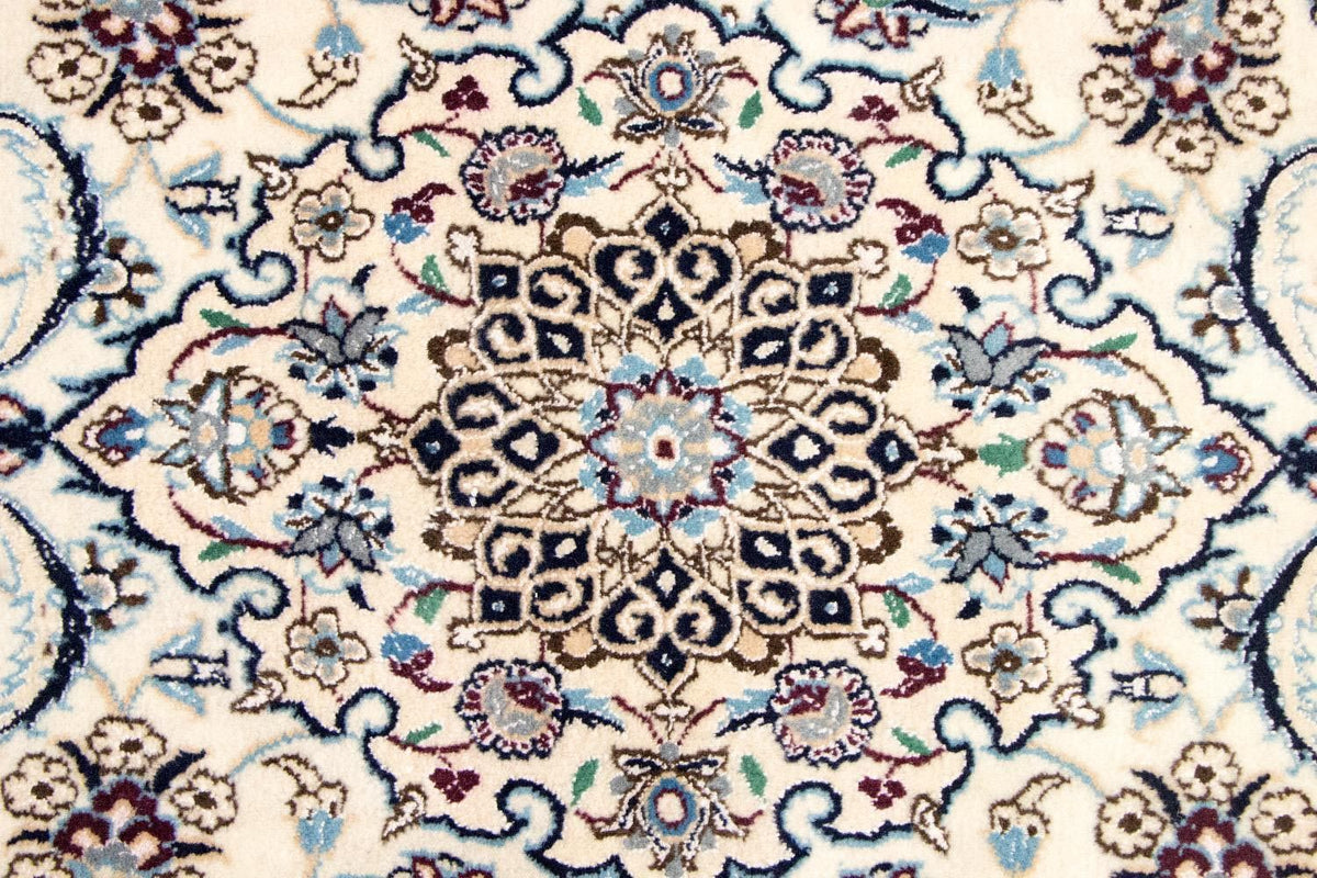 Biegacz Dywan perski - Nain - Królewski - 254 x 88 cm - beżowy