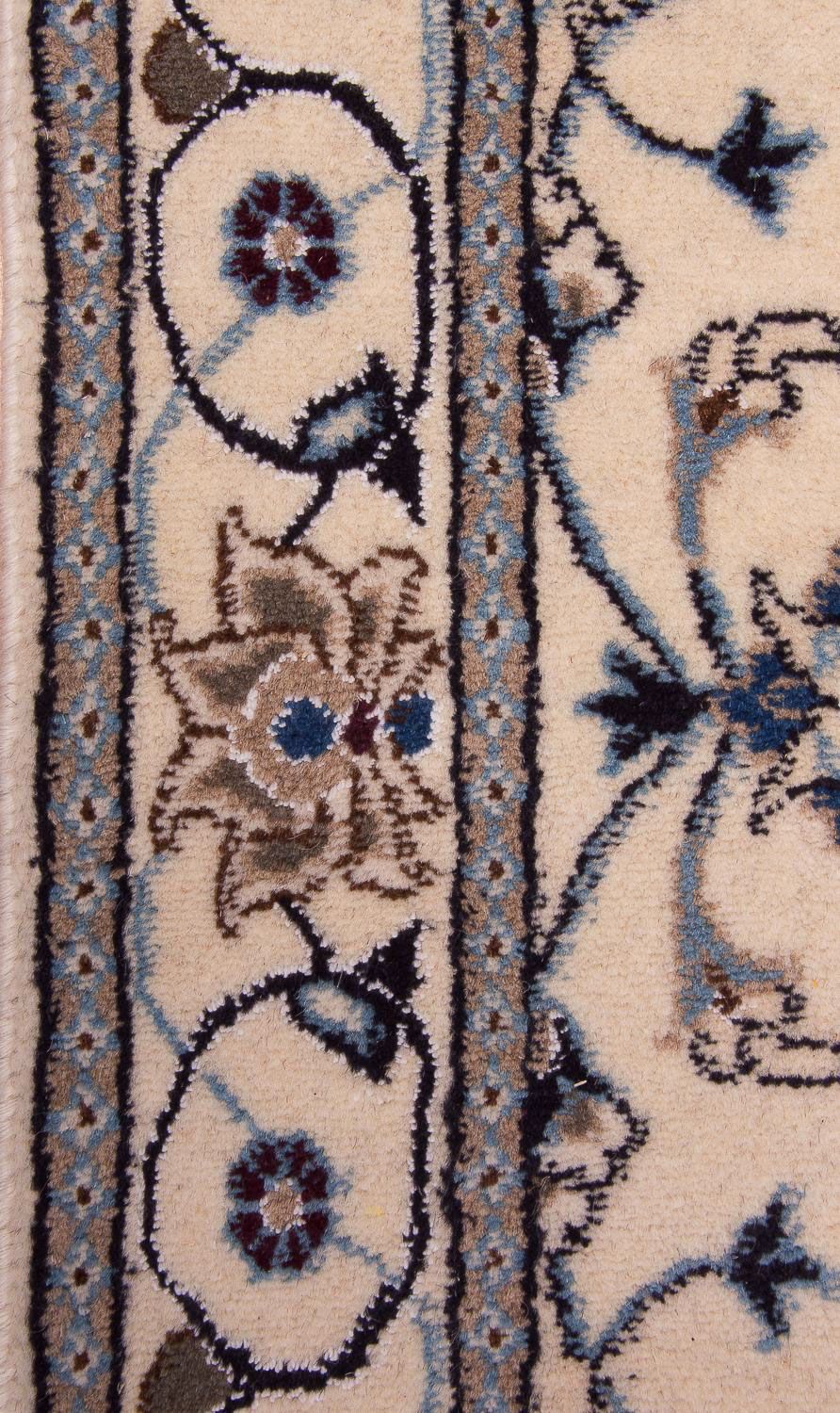 Dywan perski - Nain - 202 x 120 cm - beżowy