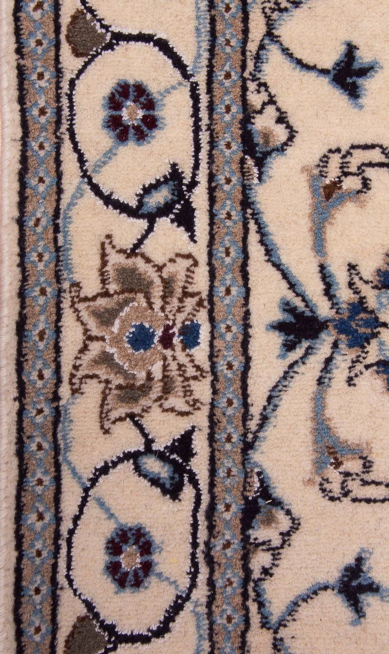 Dywan perski - Nain - 202 x 120 cm - beżowy