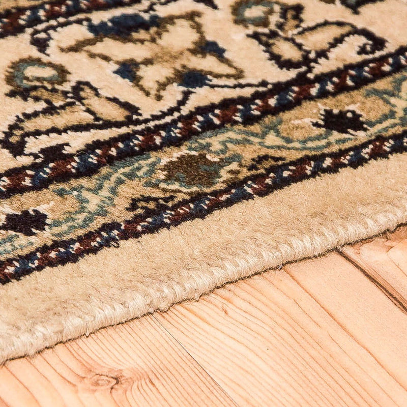 Dywan perski - Nain - 214 x 118 cm - beżowy