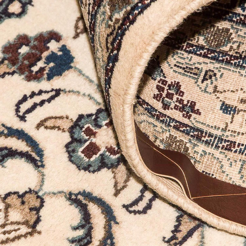 Dywan perski - Nain - 214 x 118 cm - beżowy