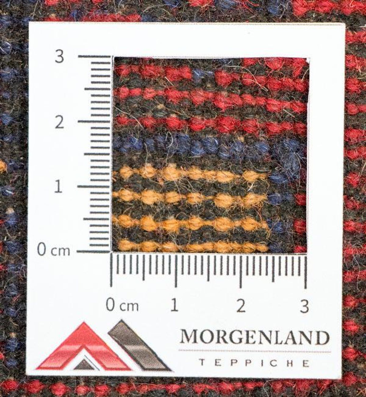 Dywan beludżycki - 126 x 73 cm - czerwony